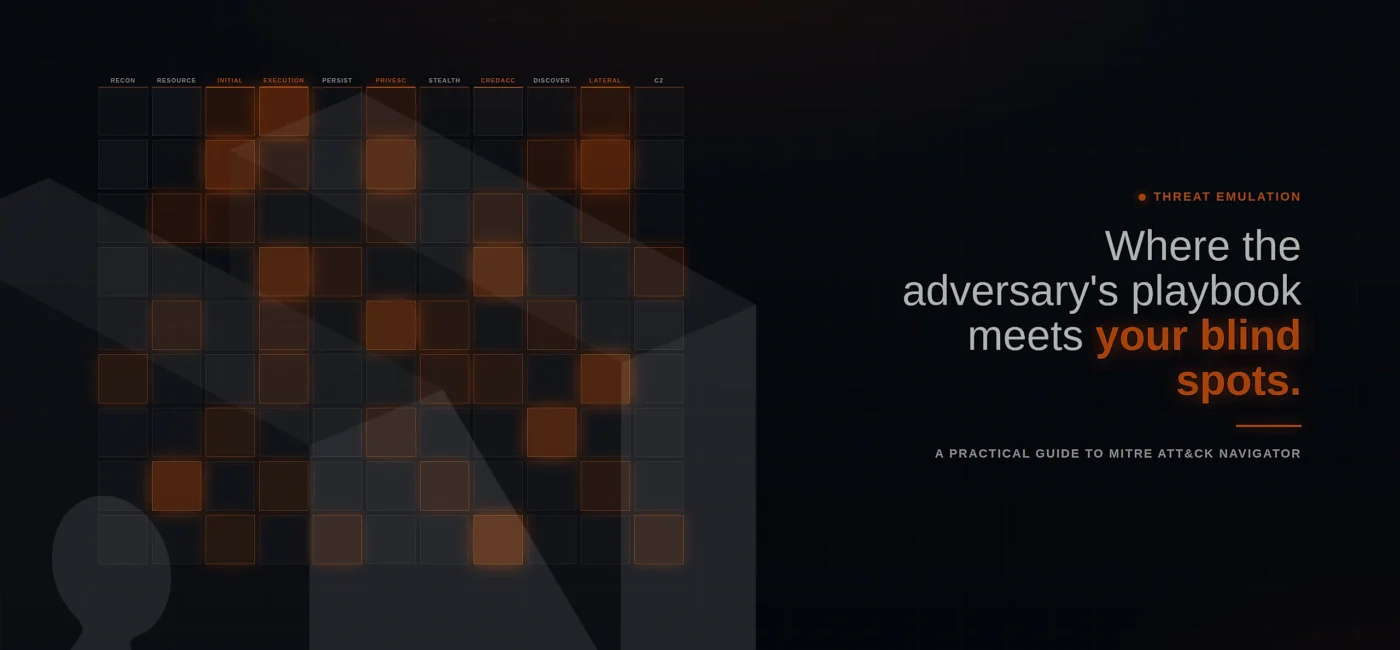 MITRE ATT&CK Navigator threat emulation