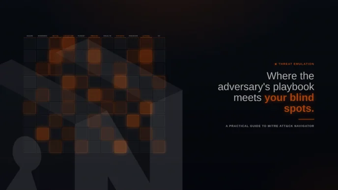 MITRE ATT&CK Navigator threat emulation